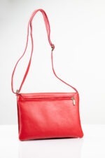 Clutch BrightRed back