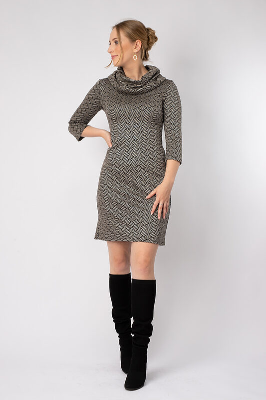 LENA BlockprintSilver front